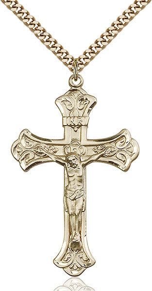 Gold filled store crucifix