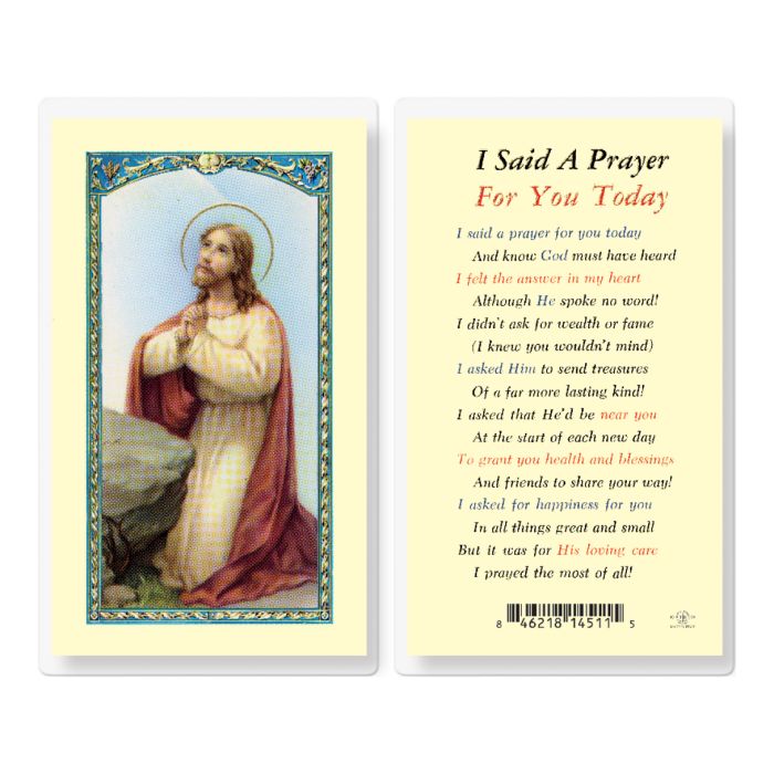 Angelus Prayer Card