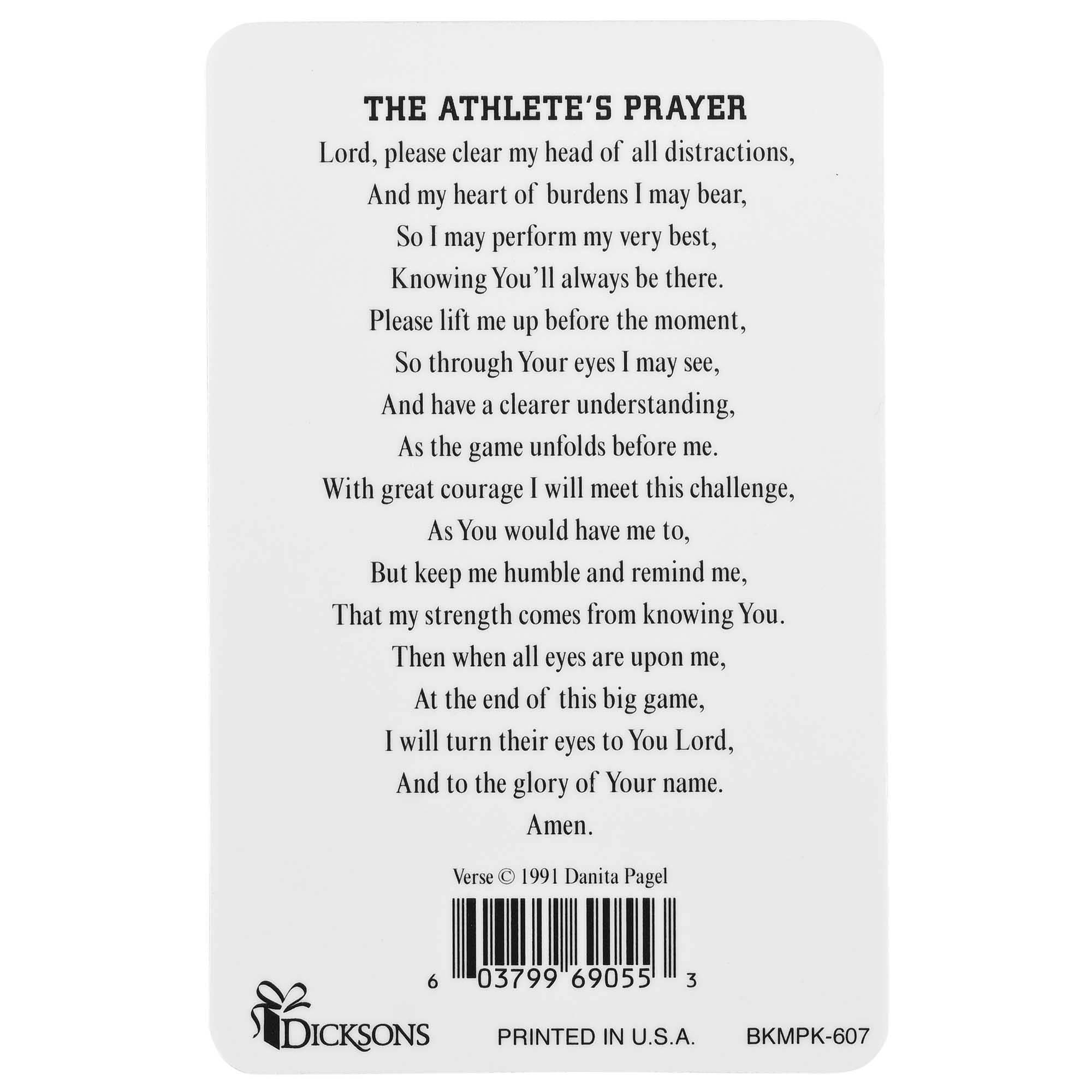 Pocketcard Basketball Jesus Name I Play