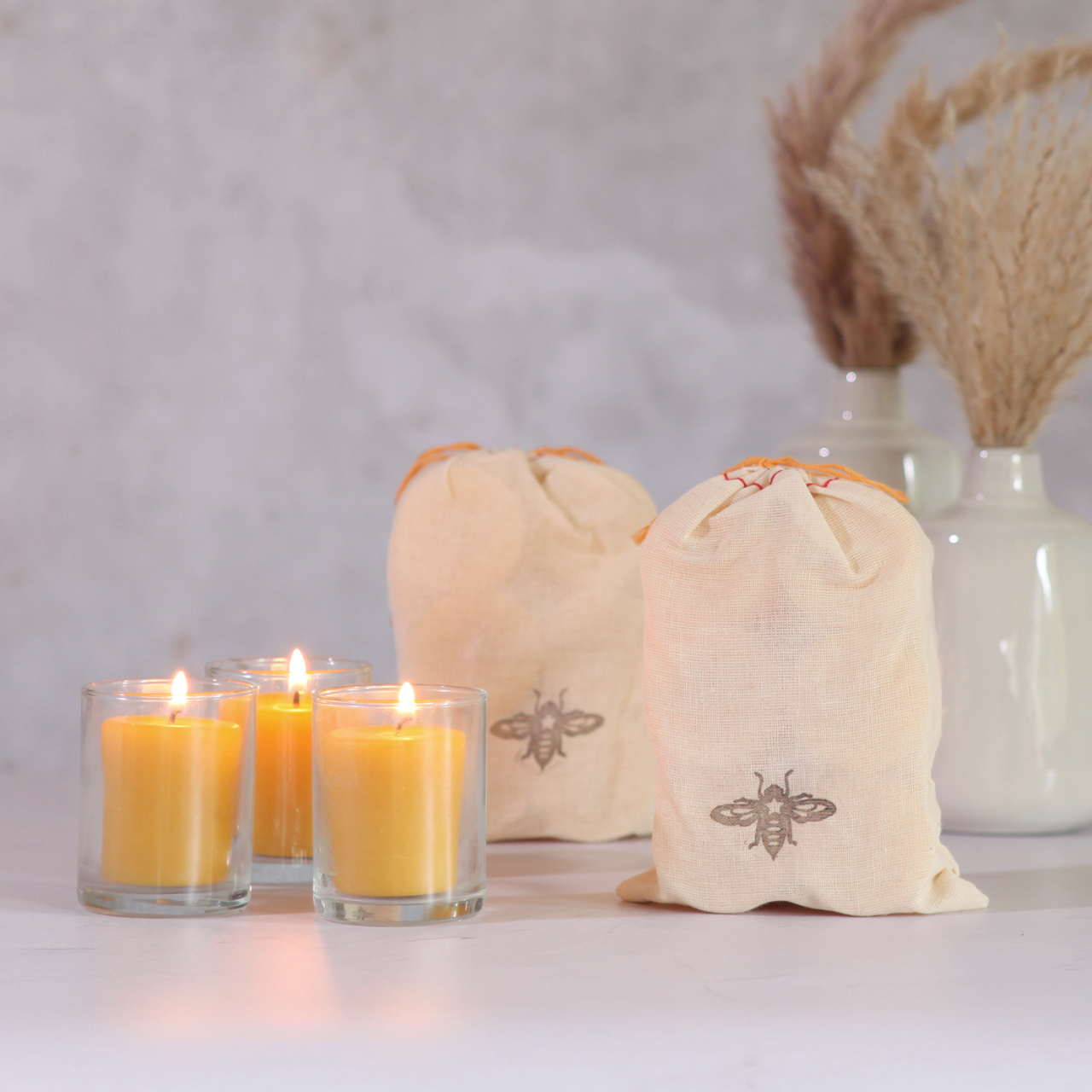 Pure Beeswax Votives