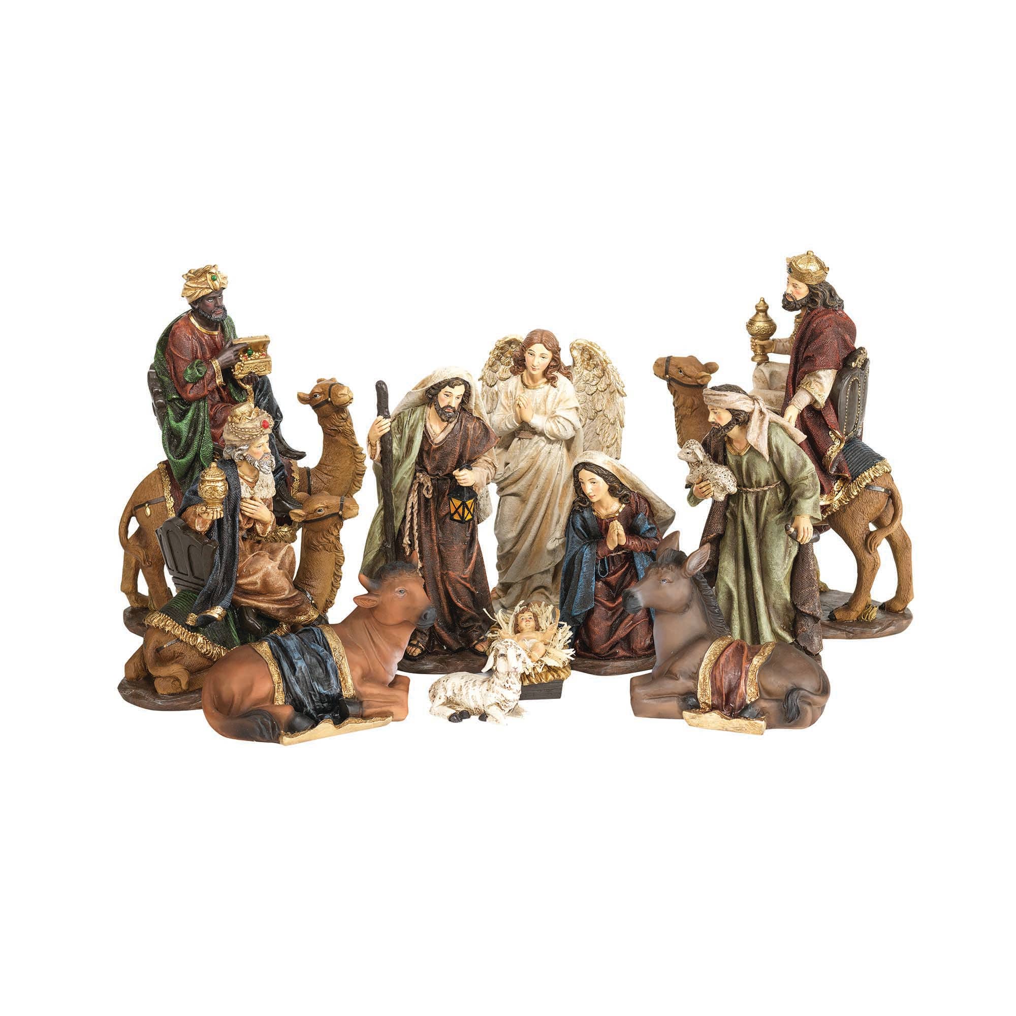 Nativity Set Camels 11-Piece 10"