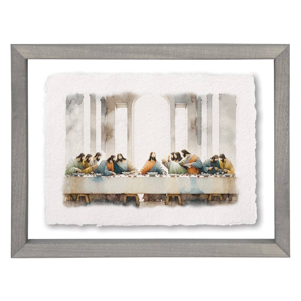 Last Supper Art - Floating Art Rectangle