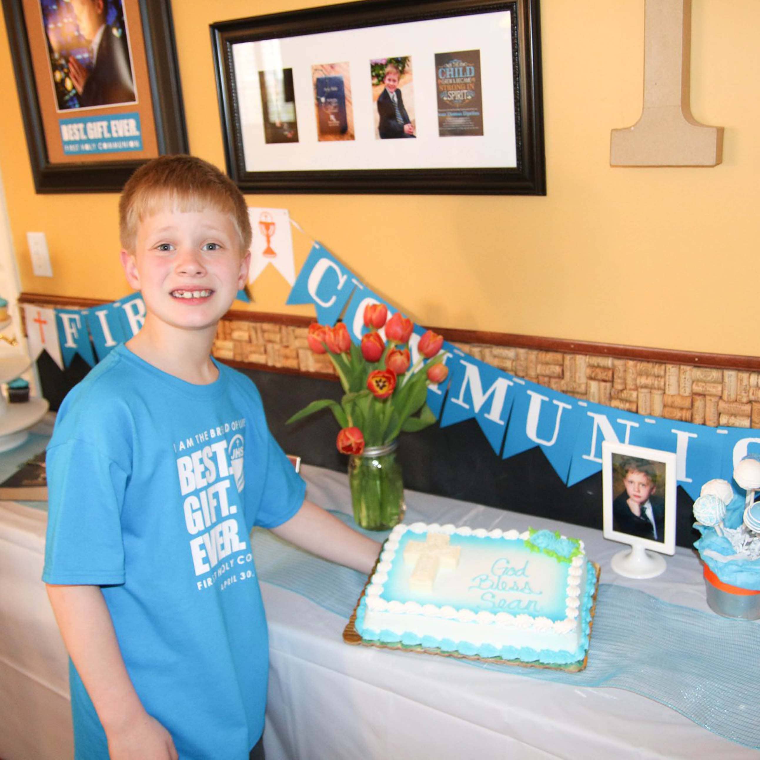 First Holy Communion T-Shirt for Boys - Best Gift Ever