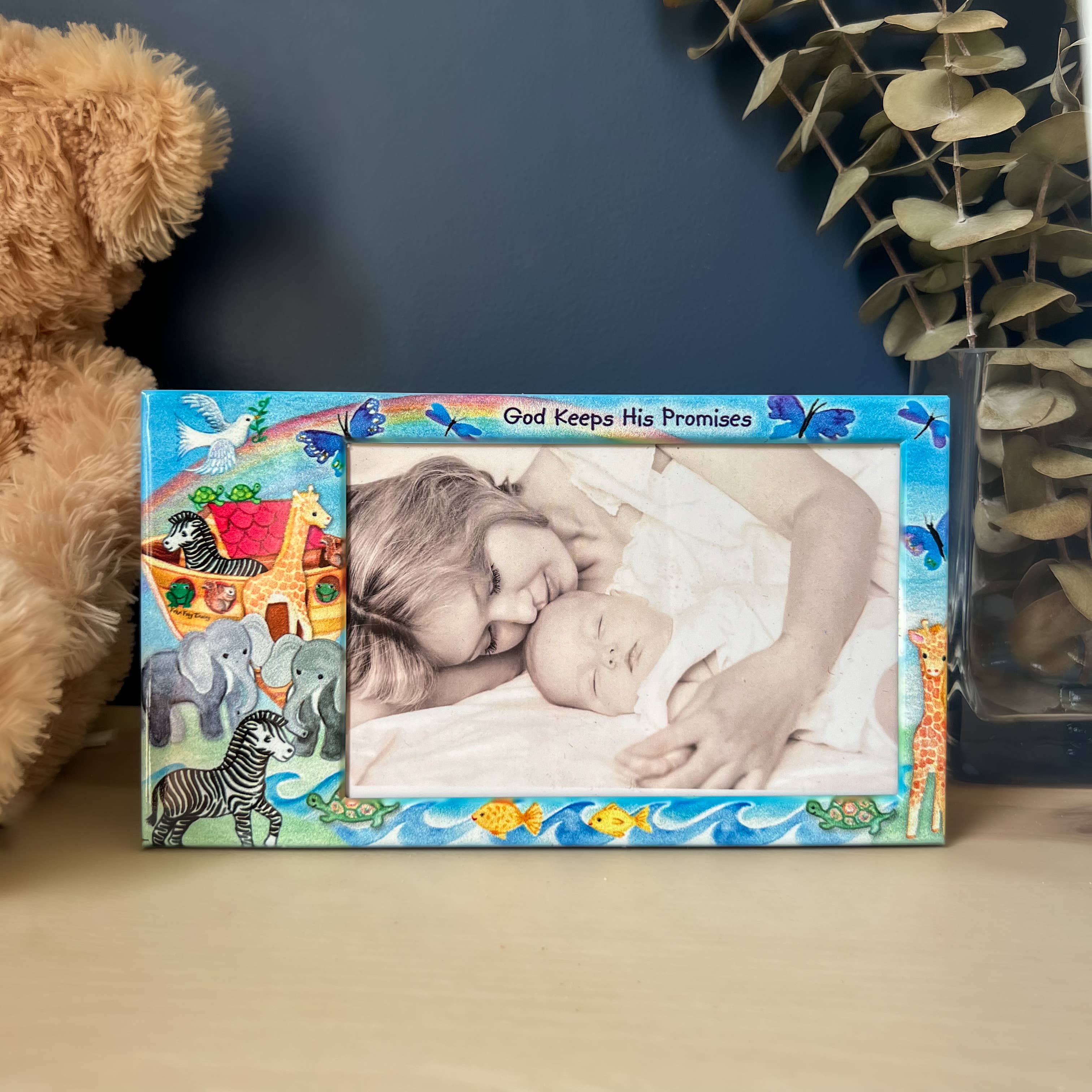 Noah’s Ark Baby Picture Frame