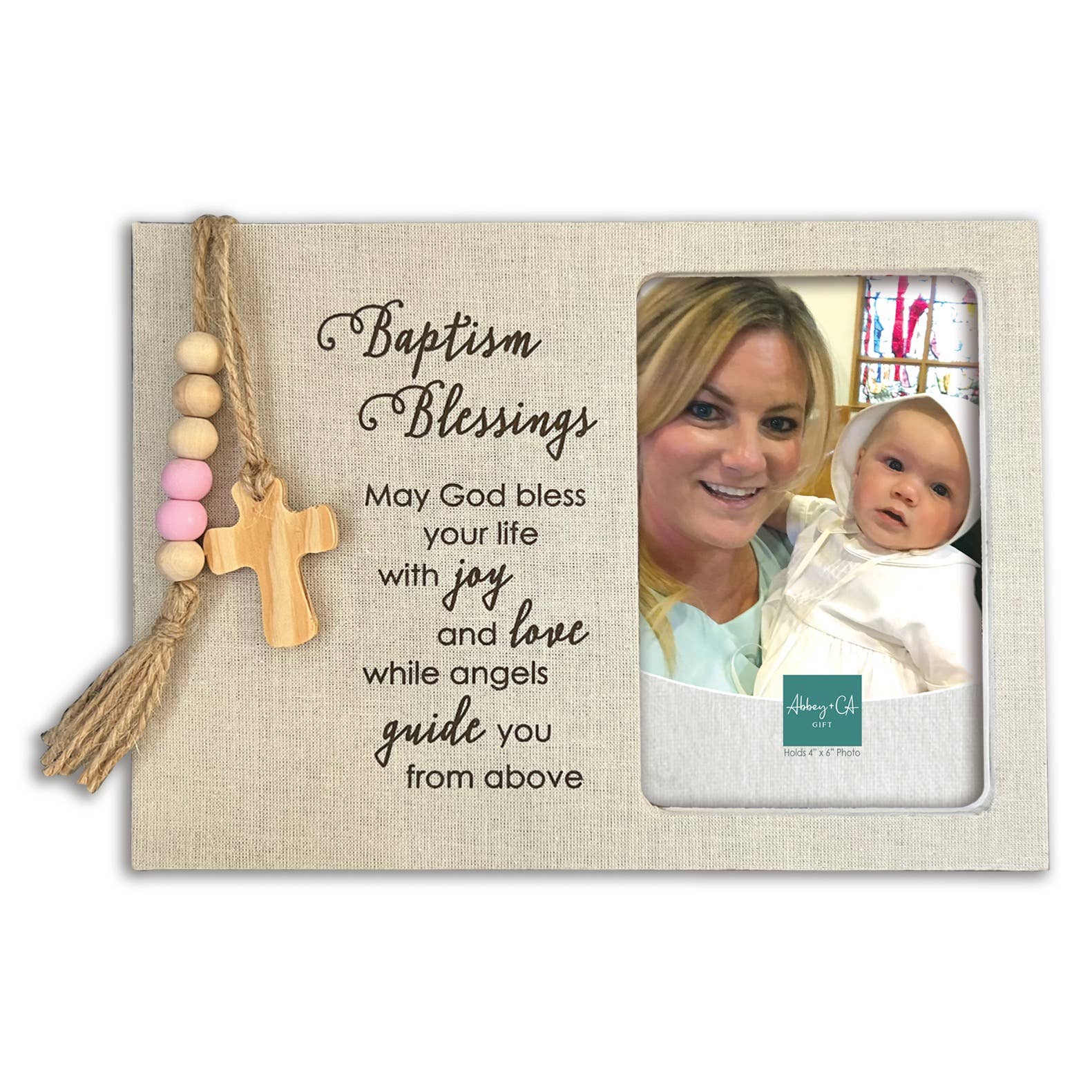 Baptism Fabric Frame