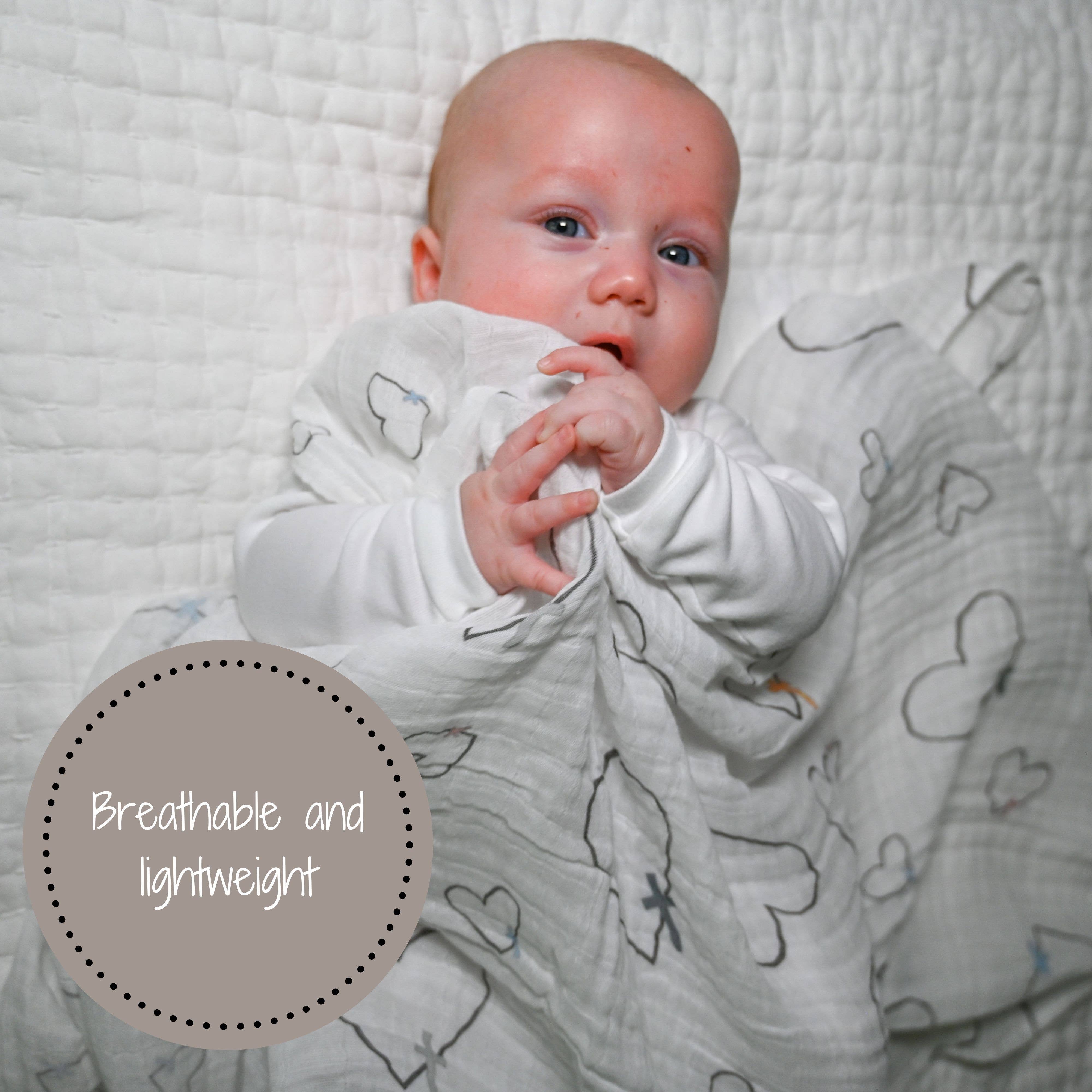 The Love of Christ Baby Swaddle Blanket