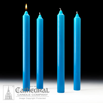 Advent Church Candle Sets Stearine [Purple and Blue options]