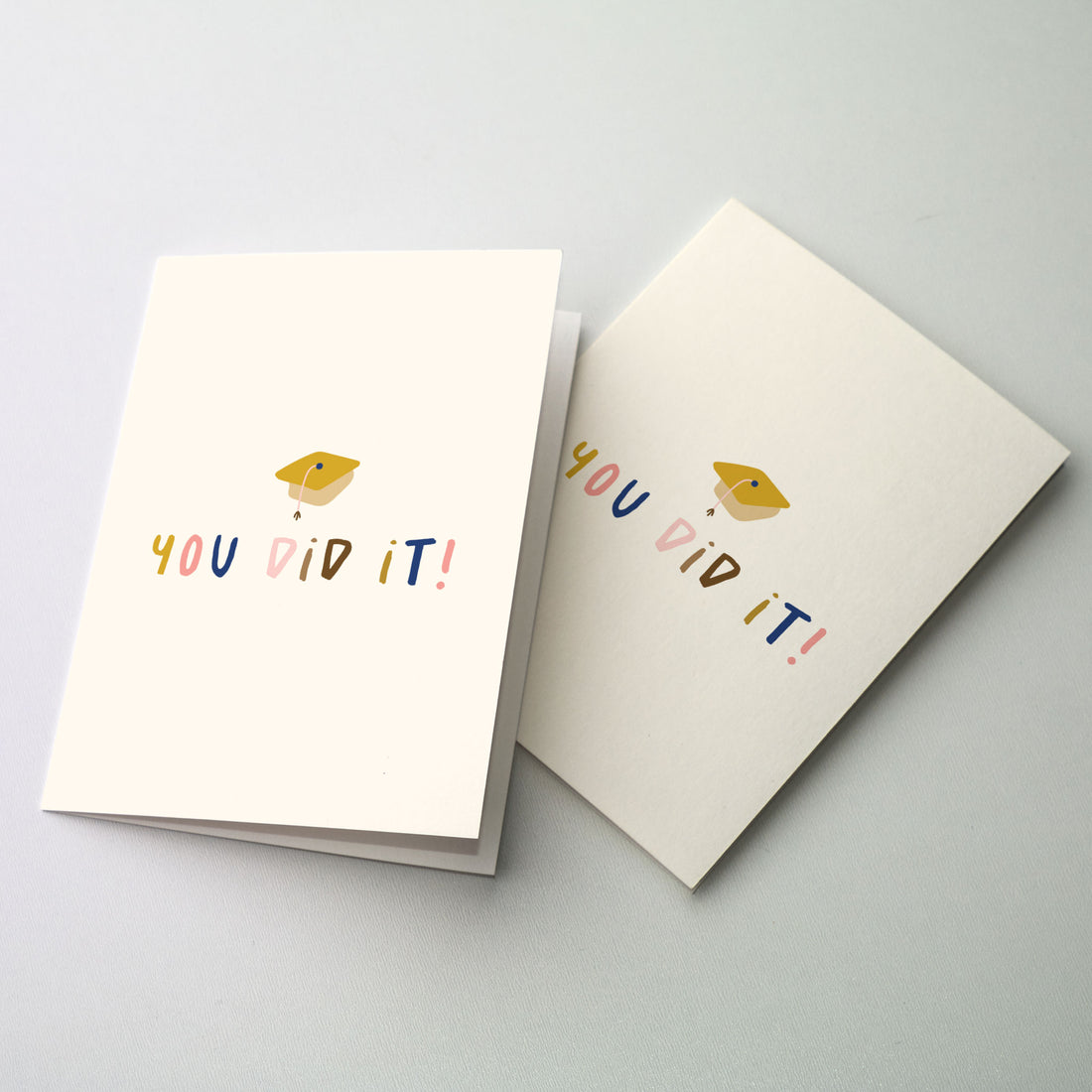 You Did It! Graduation Congratulations Card