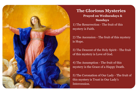 Glorious Mysteries ID Card