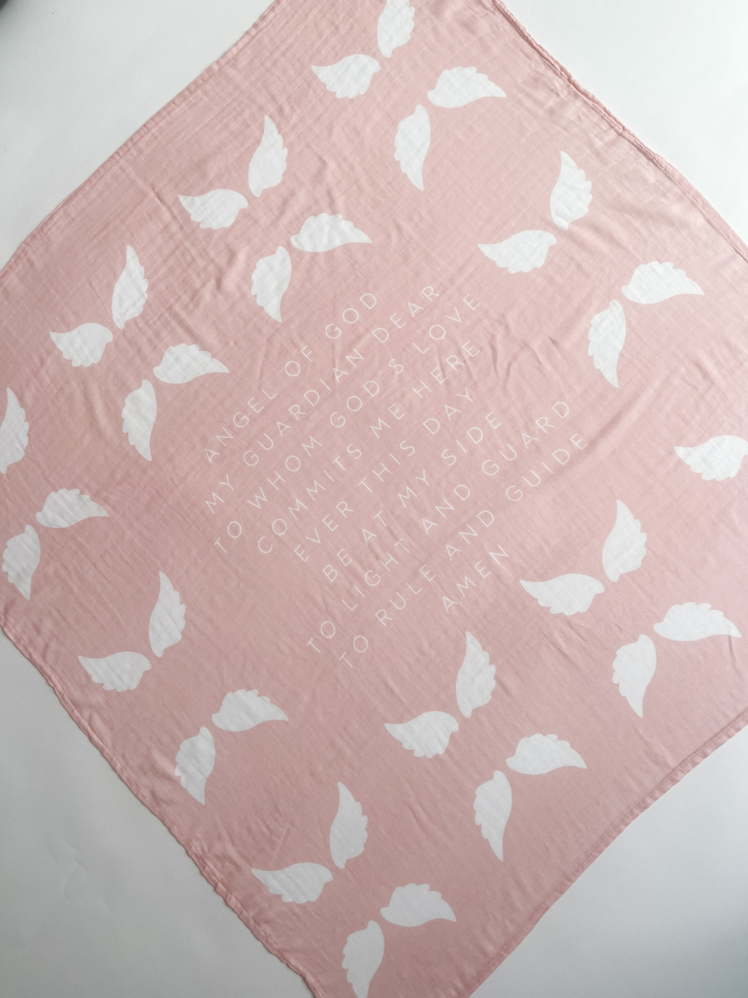 Guardian Angel Baby Swaddle (Pink)