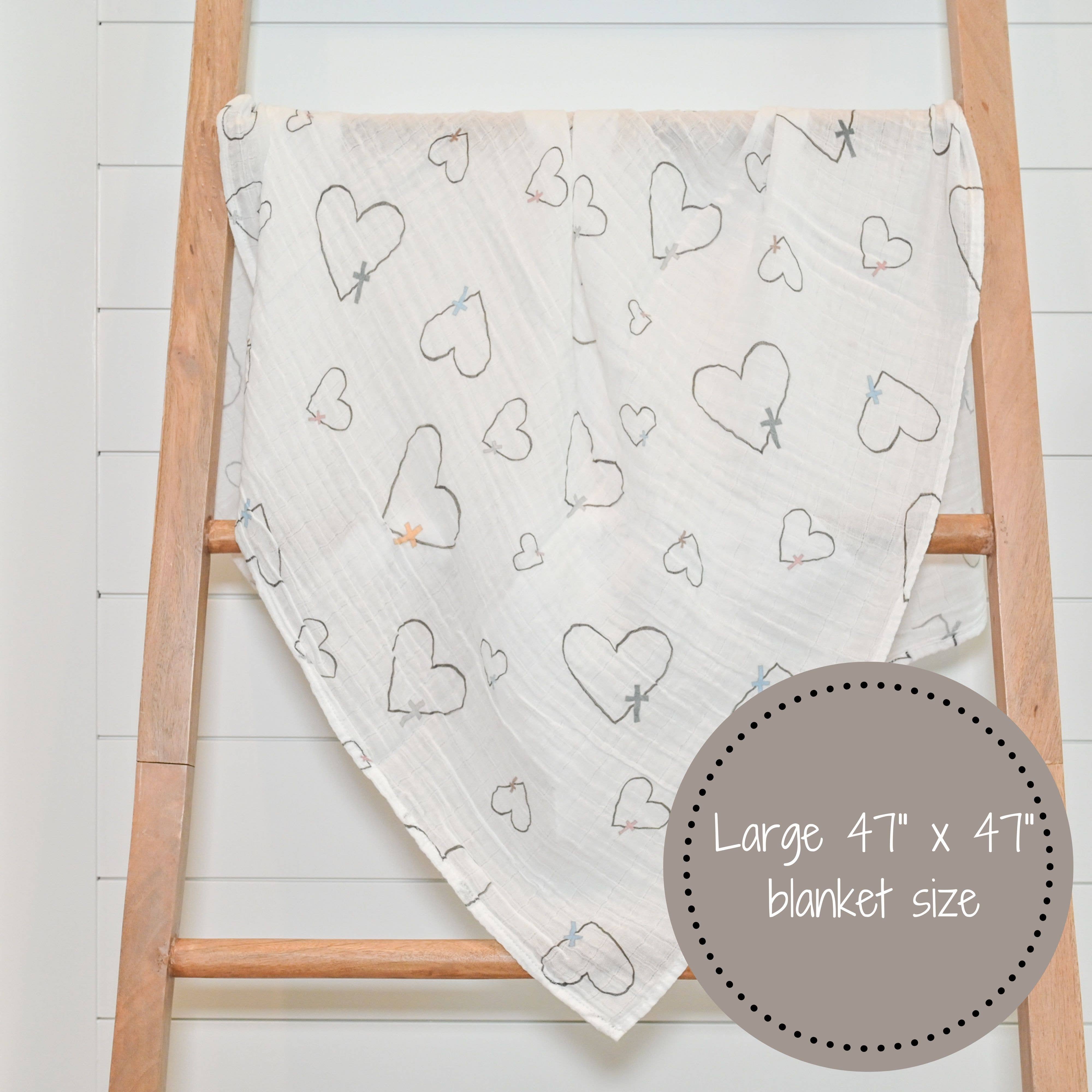 The Love of Christ Baby Swaddle Blanket