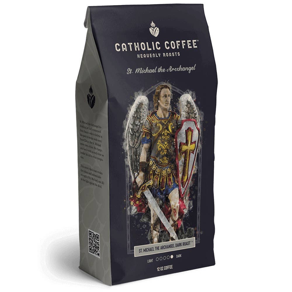 St. Michael Dark Roast Coffee 12 oz