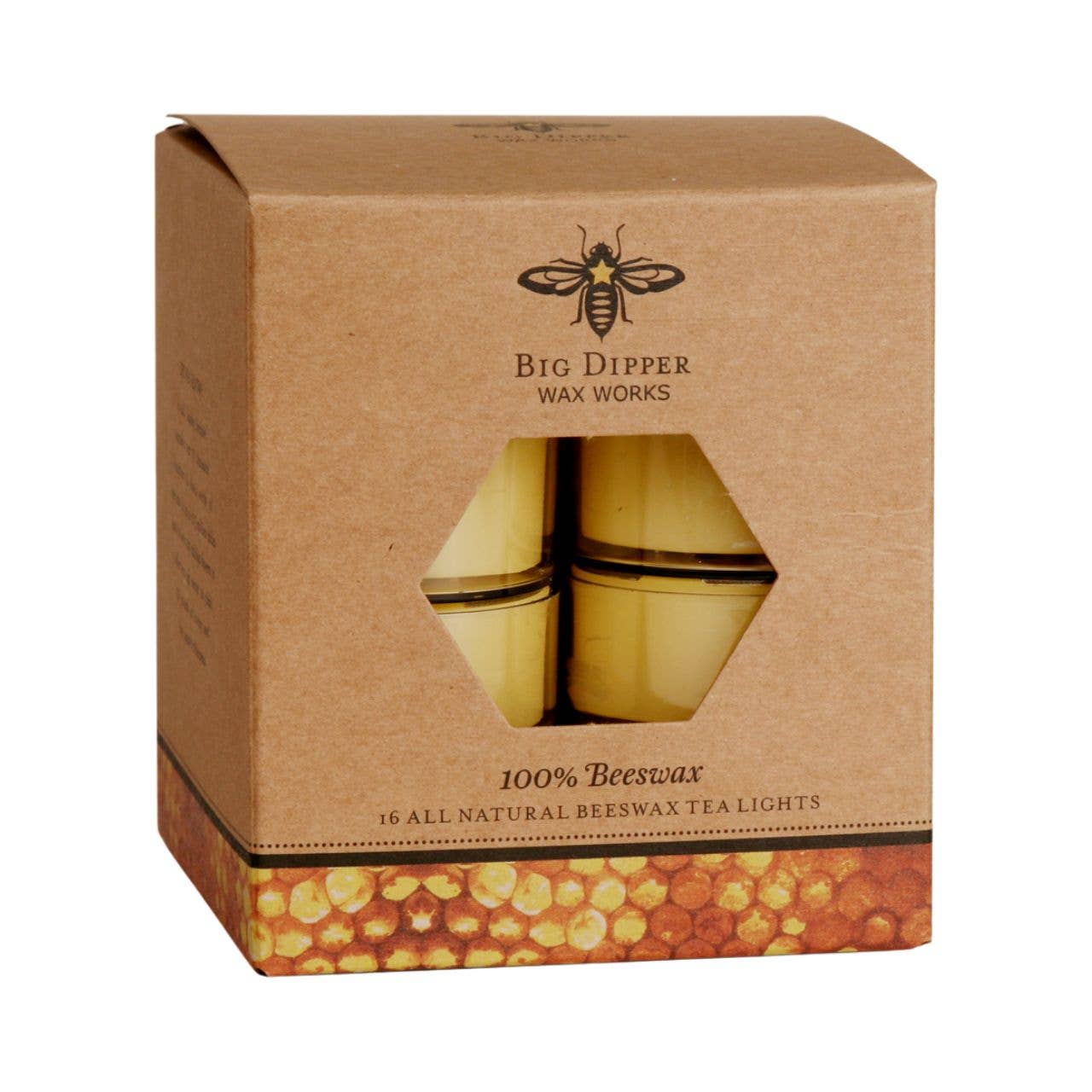 Pure Beeswax Tea Lights