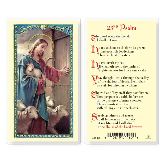 Twenty Third Psalm - Good Shepherd