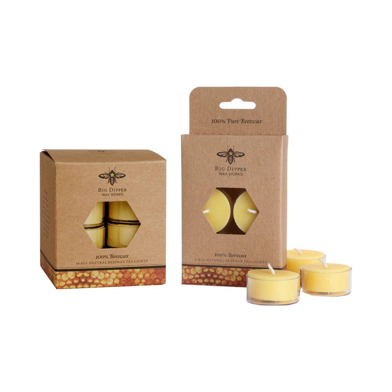 Pure Beeswax Tea Lights