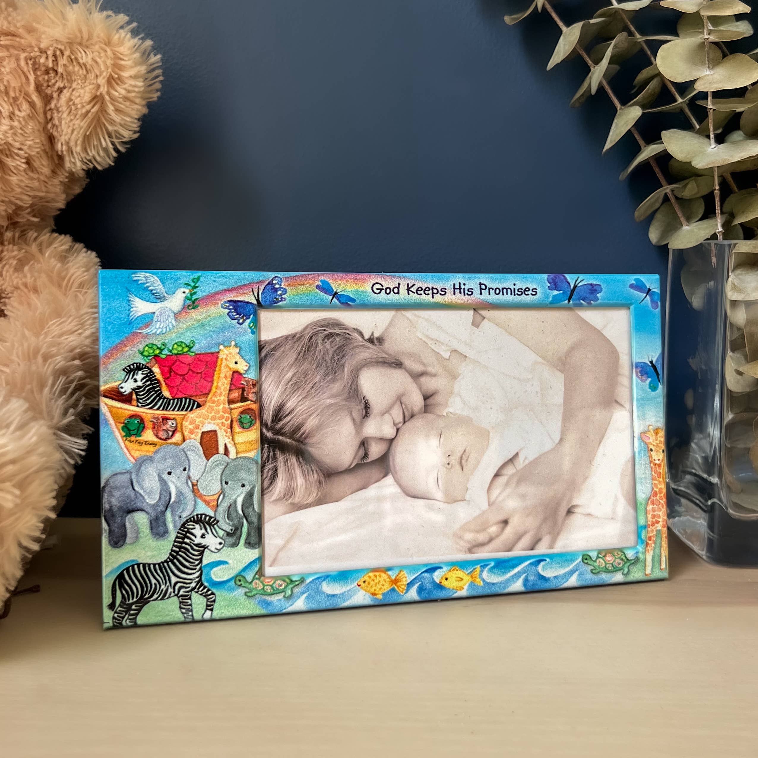 Noah’s Ark Baby Picture Frame