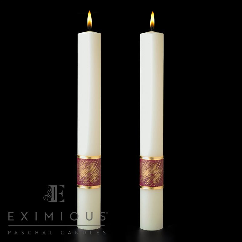 eximious Complementing Altar Candles Christ Our Light