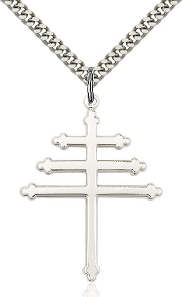 Sterling Silver Marionite Cross Pendant