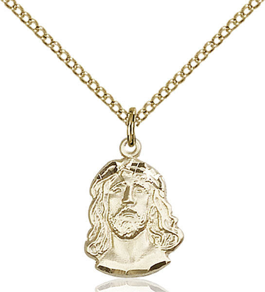 Colgante Ecce Homo bañado en oro