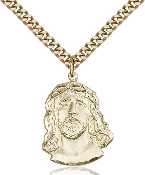 Colgante ECCE Homo bañado en oro