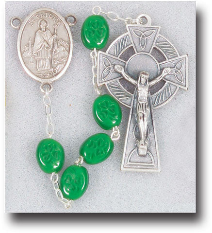 St Patrick Rosary Boxed