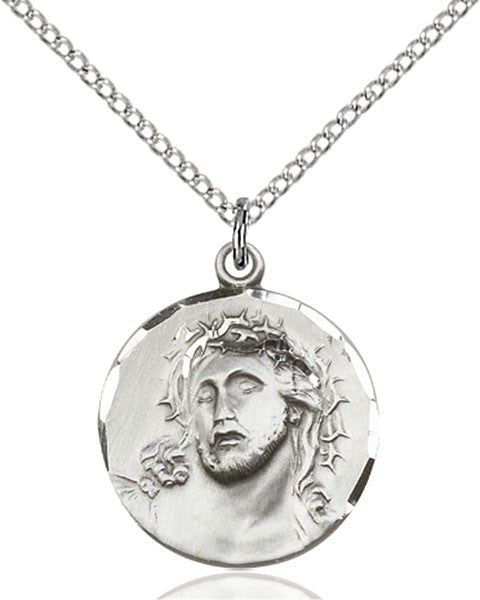 Sterling Silver Ecce Homo Pendant