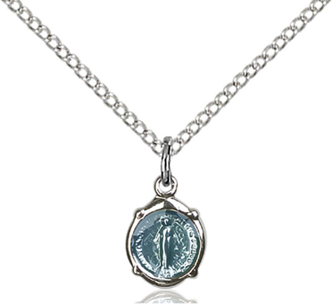 Sterling Silver Miraculous Pendant