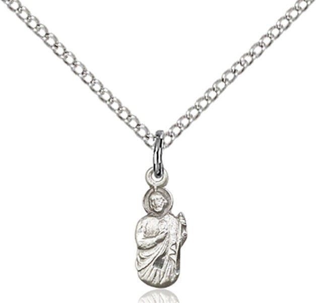 Sterling Silver St. Jude Pendant