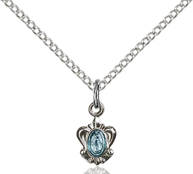 Sterling Silver Miraculous Pendant