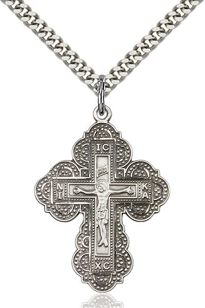 Sterling Silver Irene Cross Pendant