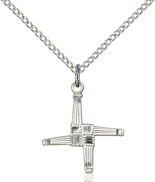 Sterling Silver St. Brigid Cross Pendant