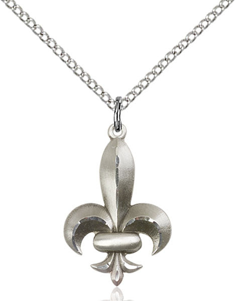 Sterling Silver Fleur de Lis Pendant