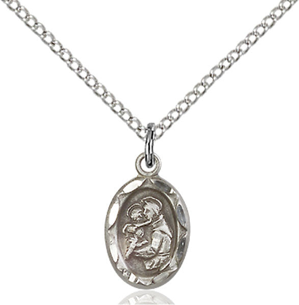 Sterling Silver St. Anthony Pendant