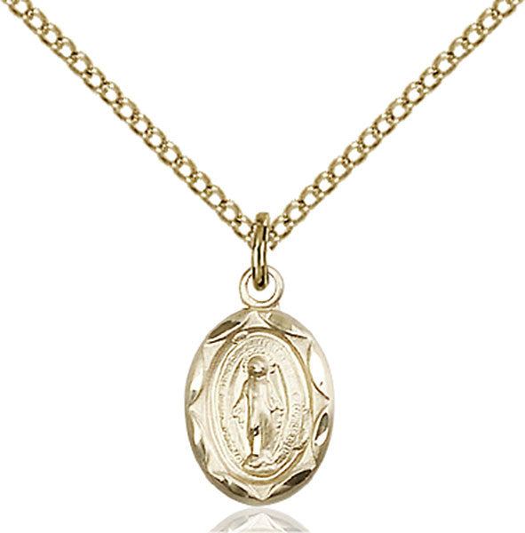 Gold Filled Miraculous Pendant