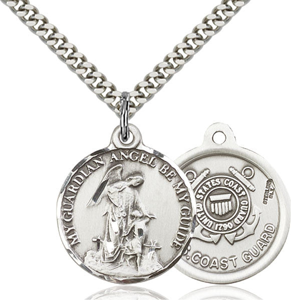 Sterling Silver Guardain Angel / Coast Guard Penda