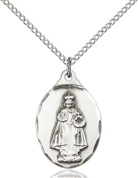 Sterling Silver Infant of Prague Pendant