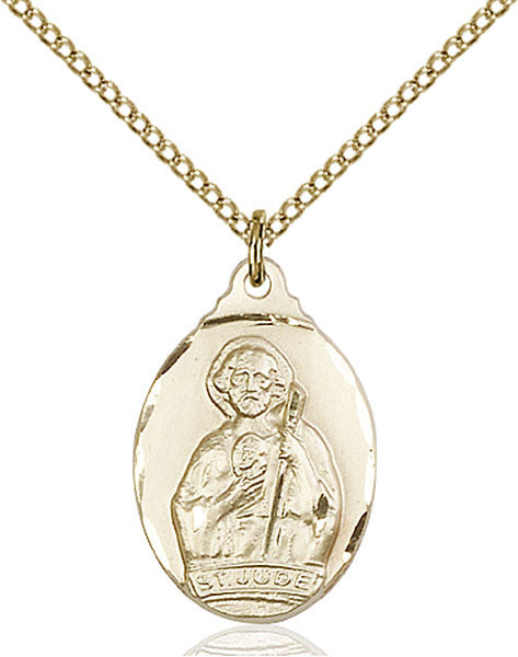 Gold Filled St. Jude Pendant