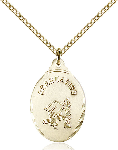 Gold Filled Graduate Pendant