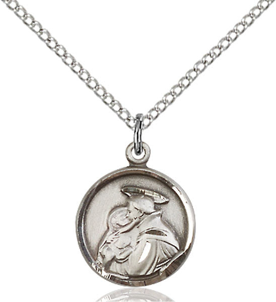 Sterling Silver St. Anthony Pendant