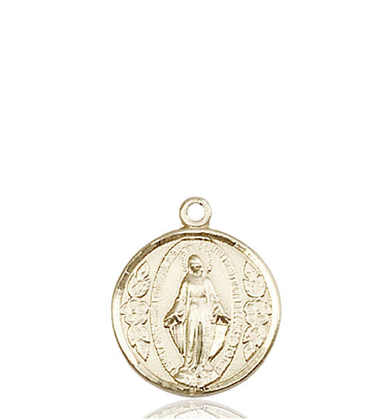 14kt Gold Miraculous Medal