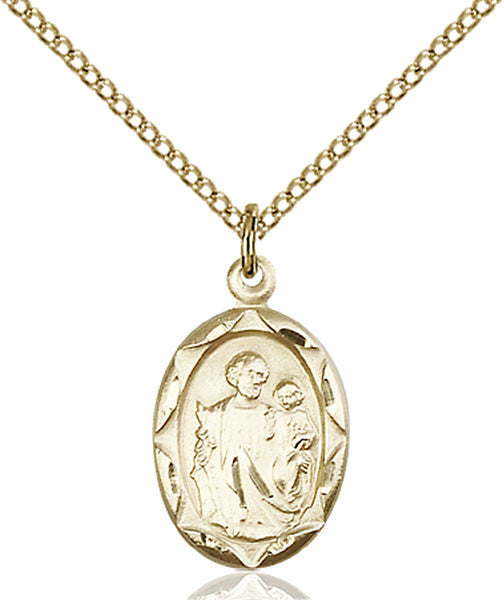 Gold Filled St. Joseph Pendant