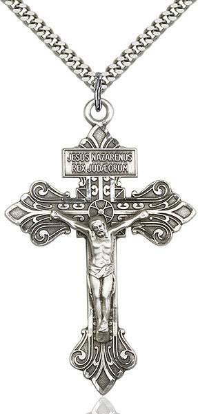 Sterling Silver Crucifix Pendant