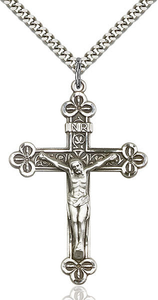 Sterling Silver Crucifix Pendant