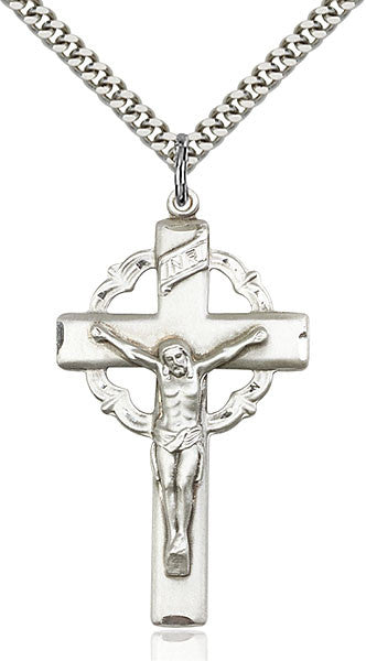 Sterling Silver Crucifix Pendant