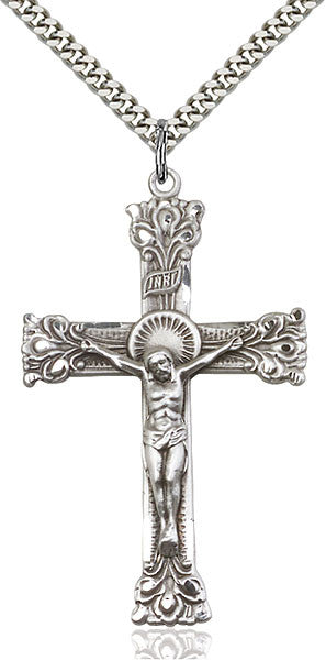 Sterling Silver Crucifix Pendant