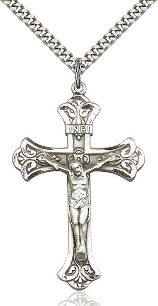 Sterling Silver Crucifix Pendant