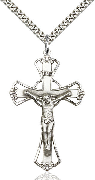 Sterling Silver Crucifix Pendant