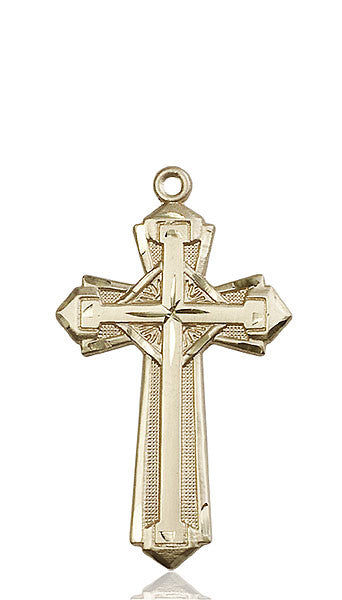 14kt Gold Cross Medal