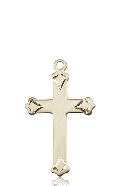 14kt Gold Cross Medal