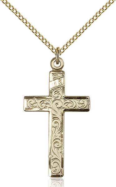 Gold Filled Cross Pendant